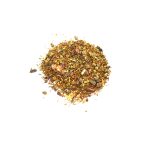 Mint Julep Rooibos Tea with Peppermint Leaf, Cacao Nibs, and Rose Petals. Caffeine Free and mimics a great Mint Julep Drink!