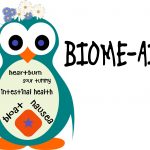 Trade Mark Name of Biome Aid that is a 6oz bottle of ready to drink tea for upset stomach or bloat