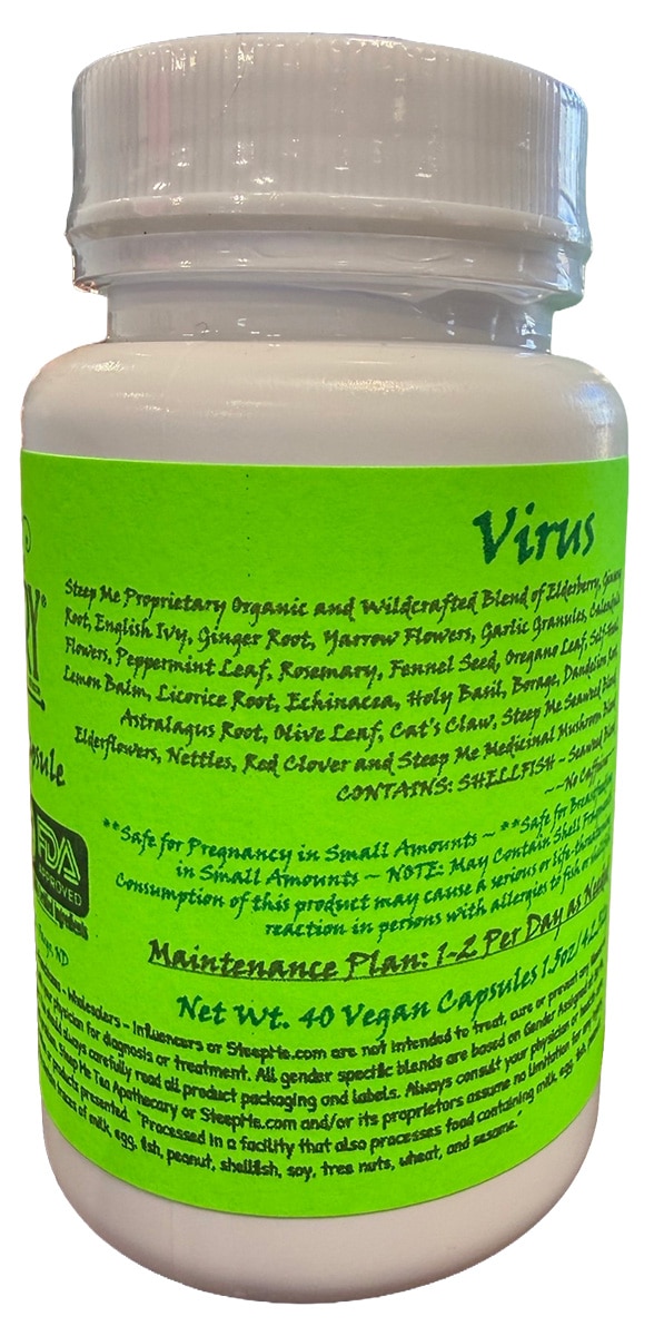 Virus Capsules GRAS Virus Capsules ~~ GRAS Certified Ingredients - Image 1