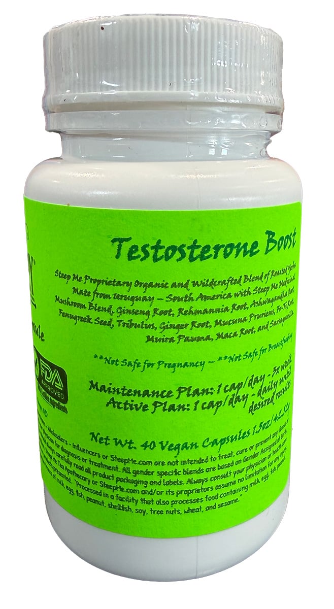 Testosterone Boost Caps Testosterone Boost Capsules ~~ GRAS Certified Ingredients - Image 1