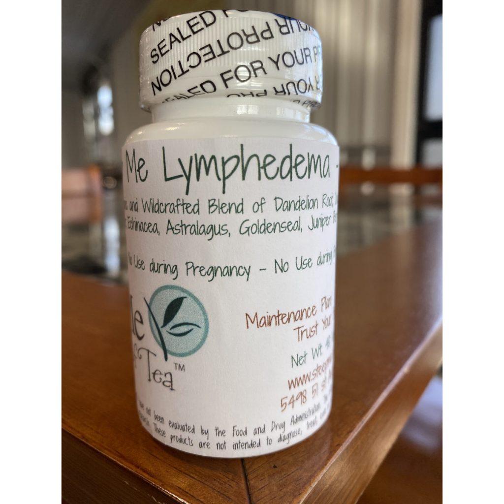 Lymphedema Capsules Steep Me Tea Apothecary Caffeine Free