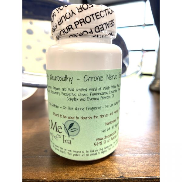 Neuropathy Capsules A great way to get the nourishment your nerves need in an easy to use capsule. Full of great ingredients.