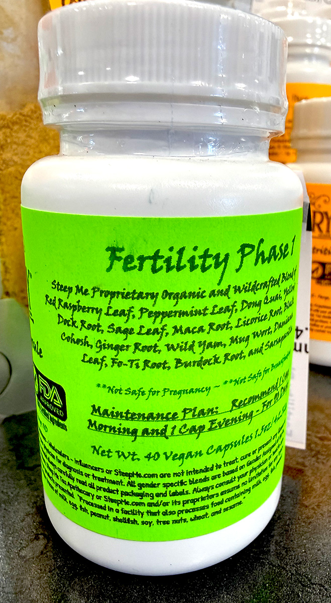 Fertility Phase 1 Cap GRAS