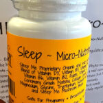 Sleep ~ Micro-Nutrition