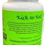 Kick Ur Kold Cold and Flu Relief Capsules ~~ GRAS Certified Ingredients
