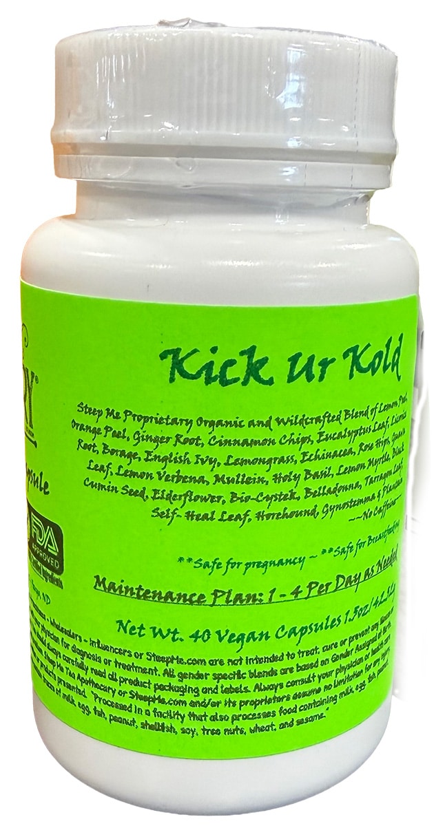 Kick Ur Kold Capsules GRAS Kick Ur Kold Cold and Flu Relief Capsules ~~ GRAS Certified Ingredients - Image 1