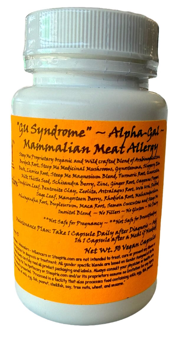 "Gu Syndrome" ~ Alpha-Gal Syndrome (AGS) ~ Mammalian Meat Allergy (MMA) ~ Micro-Nutrition